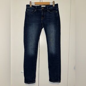 FRAME Le Garcon Mid-Rise Jeans